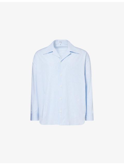 Loewe Striped Loose-Fit Cotton Shirt