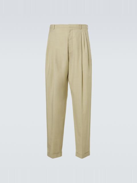 Bottega Veneta Wool and cotton gabardine suit pants