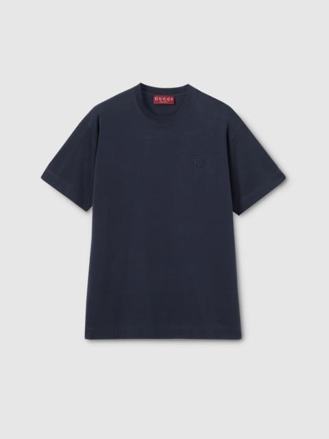 GUCCI Cotton jersey T-shirt with embroidery