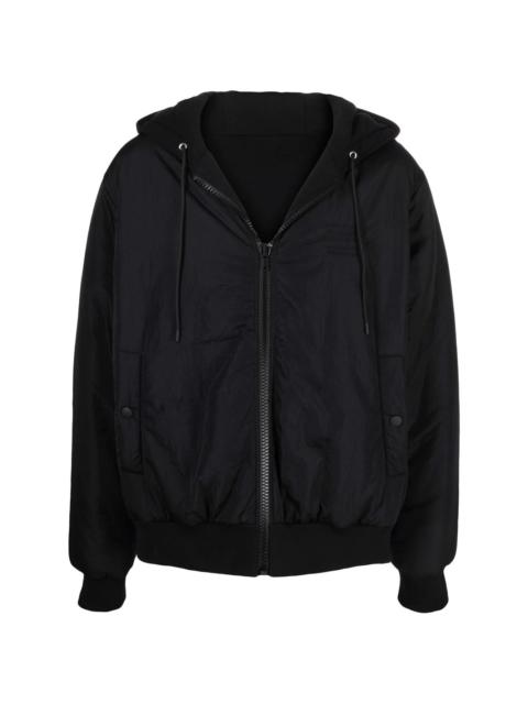 MSGM reversible drawstring hooded jacket