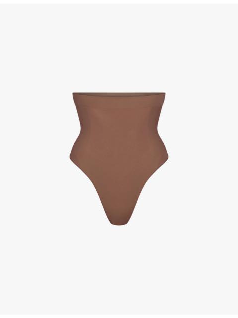 SKIMS Seamless Sculpt high-rise stretch-woven thong