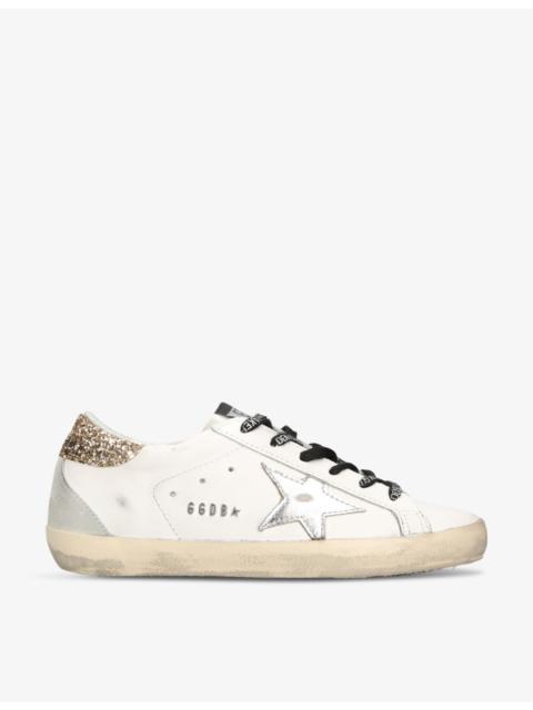 Golden Goose Superstar leather low-top trainer