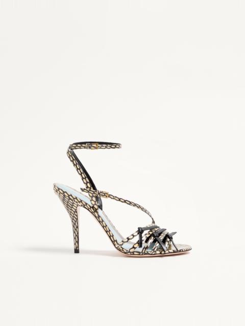 Valentino NODINE ELAPHE SANDAL 100MM