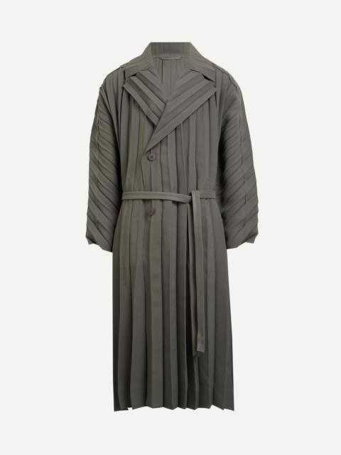 ISSEY MIYAKE Charcoal EDGE Trench Coat