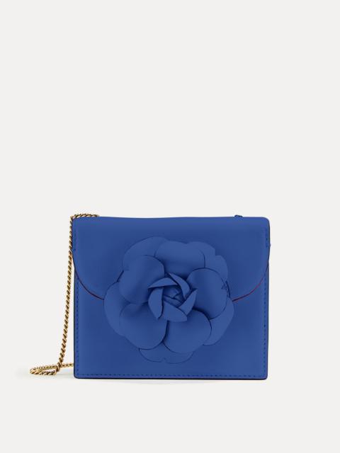 Oscar de la Renta BLUE MINI TRO BAG