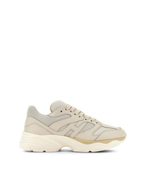H665 panelled sneakers
