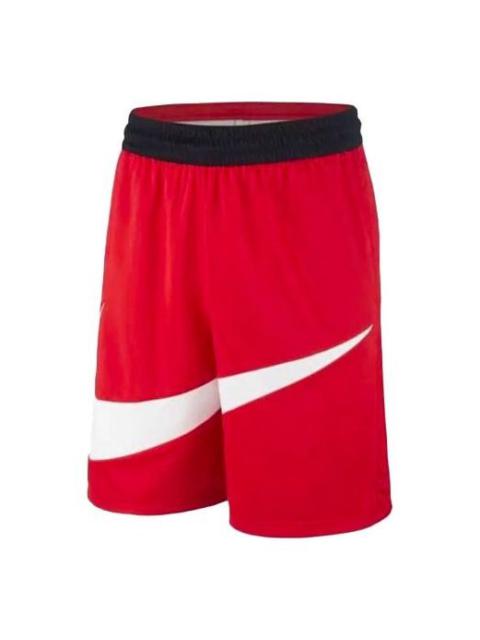 Nike Nike Large Logo Breathable Sport Casual Shorts Men's Red BV9386-657