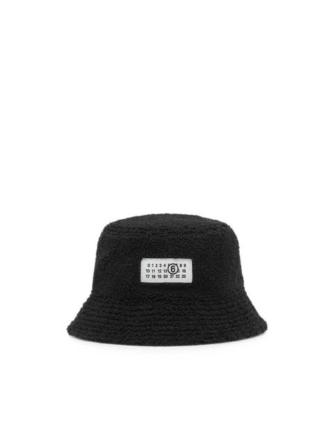 MM6 Maison Margiela reversible teddy nylon bucket hat