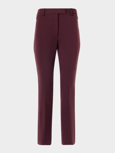 AKRIS Francy Bootcut Cropped Pants