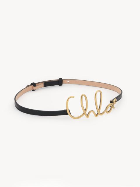 THE CHLOÉ ICONIC SMALL BELT