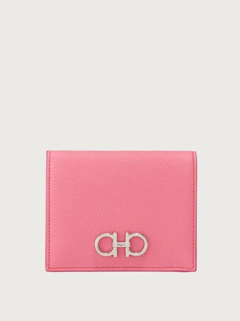 FERRAGAMO GANCINI COMPACT WALLET