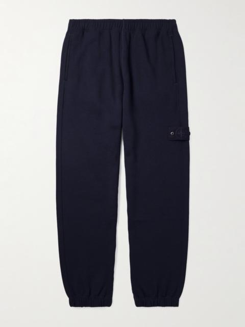 Stone Island STONE ISLAND GHOST Tapered Wool and Cotton-Blend Jersey Sweatpants