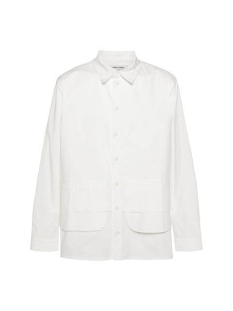 HENRIK VIBSKOV Ants poplin layered shirt
