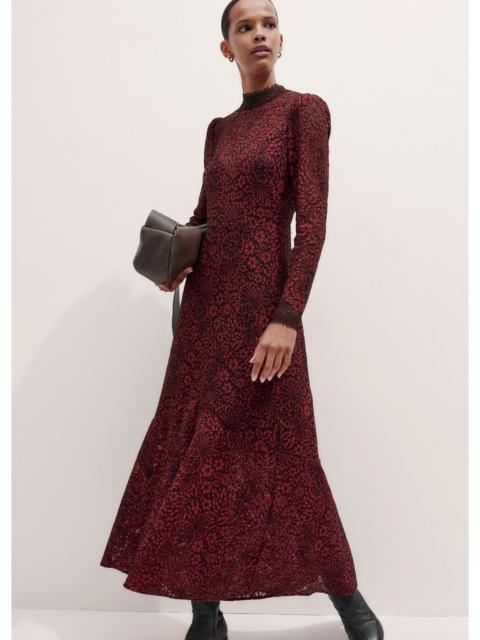 ME+EM Two-Tone Maxi Dress