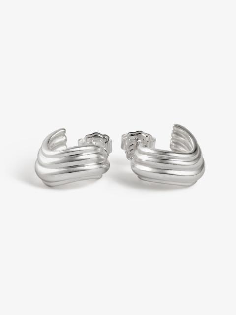 TOUS Silver-plated Hoop earrings TOUS Lia