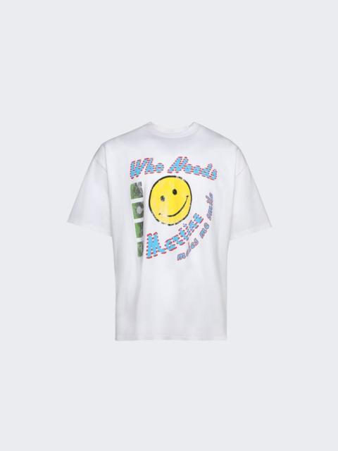 Martine Rose Oversized T-shirt White Acid