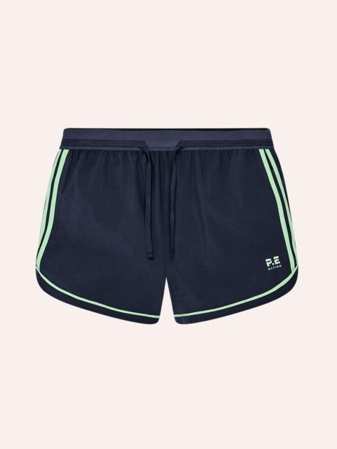 P.E NATION LINEAR SHORT IN DARK NAVY