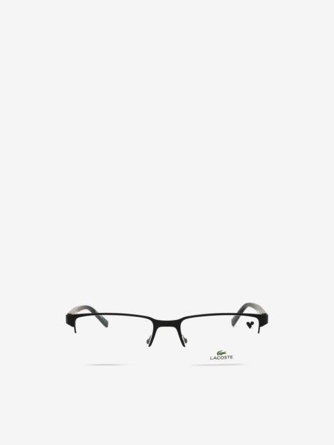 LACOSTE rectangle semi rim eyeglasses