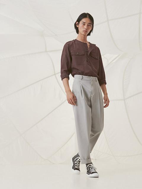 Hermès Seoul pants with pleats