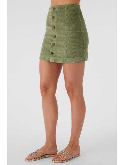 O'Neill Delilah Corduroy Mini Skirt