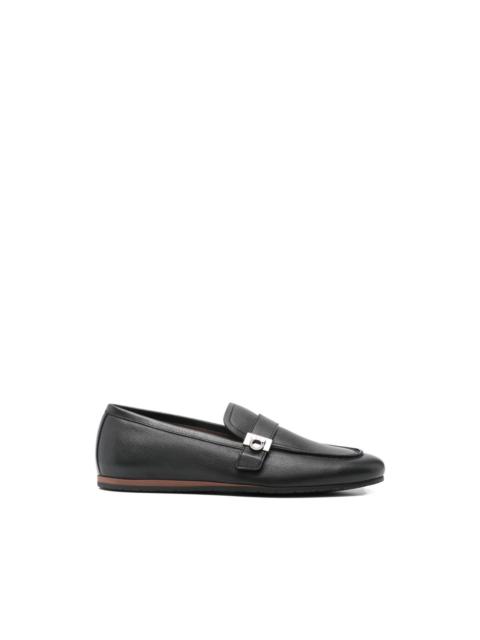 FERRAGAMO logo-plaque loafers