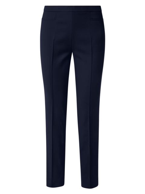 AKRIS Women's Franca Cotton Pants - Navy
