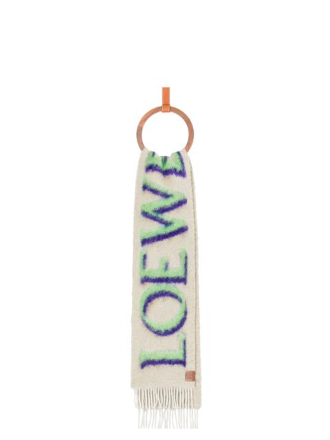 Loewe LOEWE scarf in wool and mohair