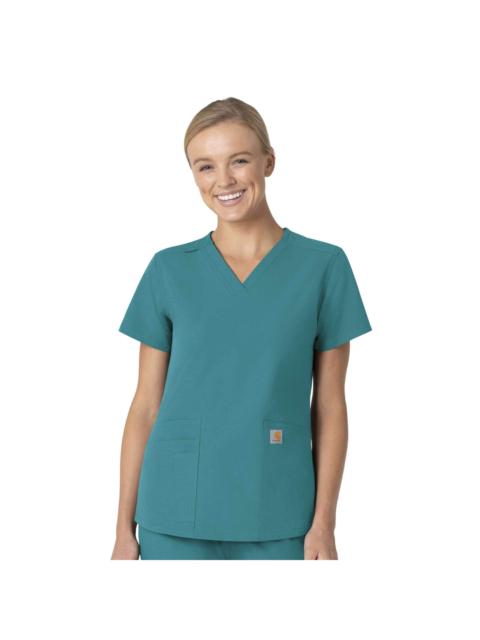 Carhartt Women's Force Essentials V-Neck Scrub Top