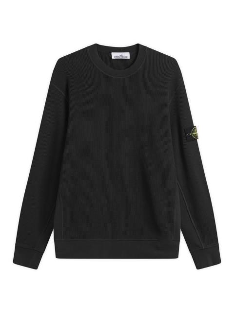 Stone Island Stone Island Waffle Crew Neck Sweatshirt