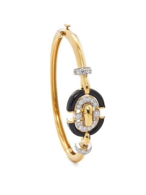 DAVID WEBB Black Unity Bracelet