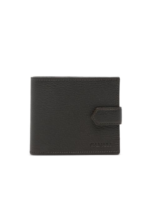Canali grainy-leather wallet