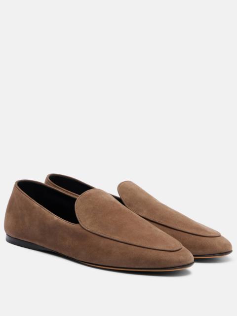 The Row Suede loafers