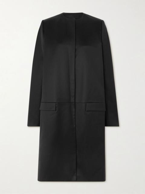 Totême Silk coat Black