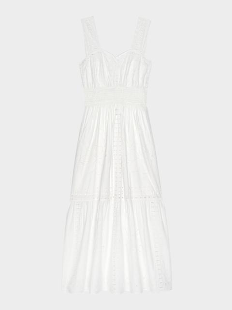 Rails Fawn Eyelet Midi Dress