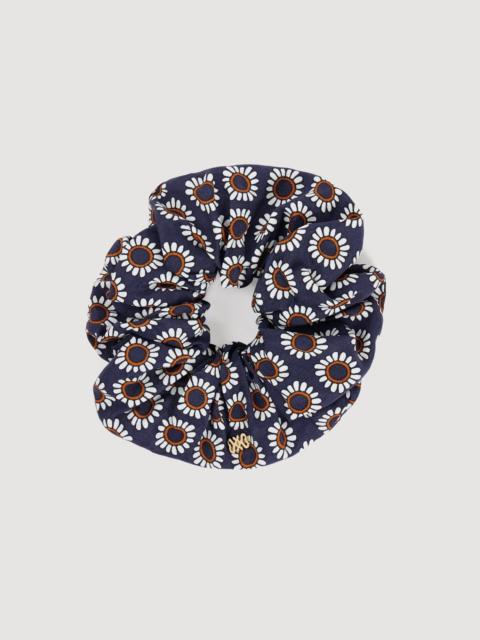 Sandro FLORAL SCRUNCHIE