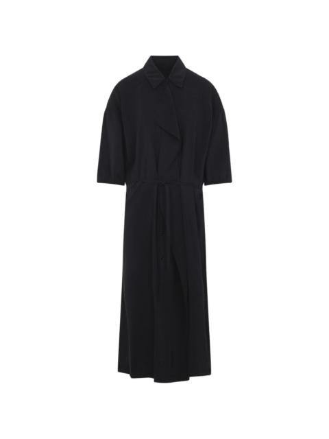 asymmetric shirt dress