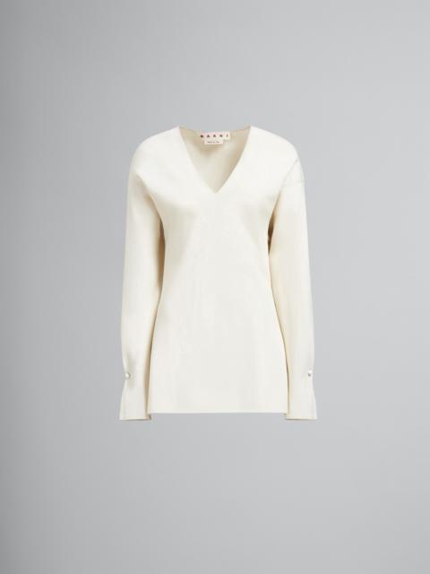 Marni STRETCH CADY LONG SHIRT