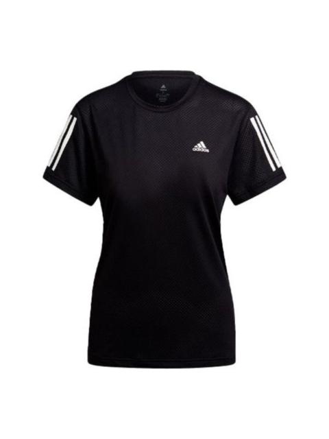 adidas (WMNS) adidas Own the Run Cooler T-Shirt 'Black' H59273