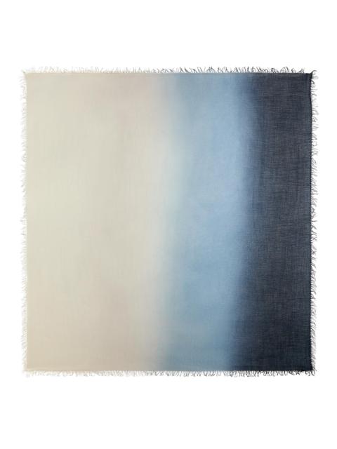 Faliero Sarti Women's Heritage Enrichetta Ombré Cashmere-Blend Scarf - Grey Blue Ombre