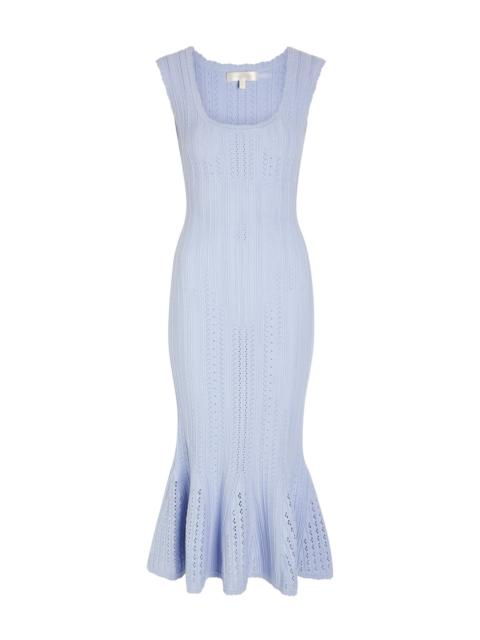 LoveShackFancy Loveshackfancy Tabatha Pointelle-knit Midi Dress