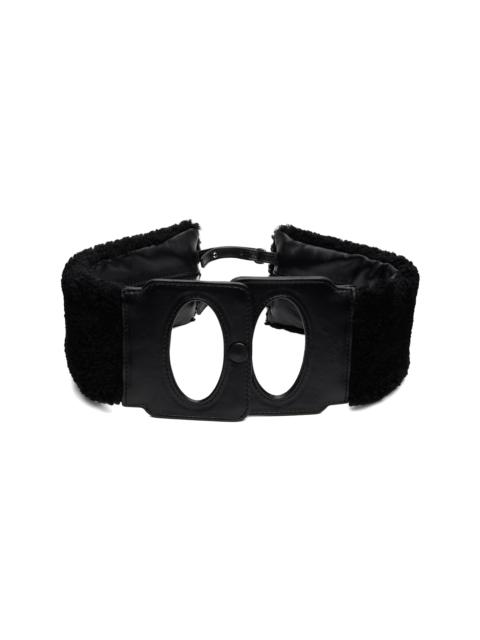 Kiko Kostadinov Black Isadora Belt Bag