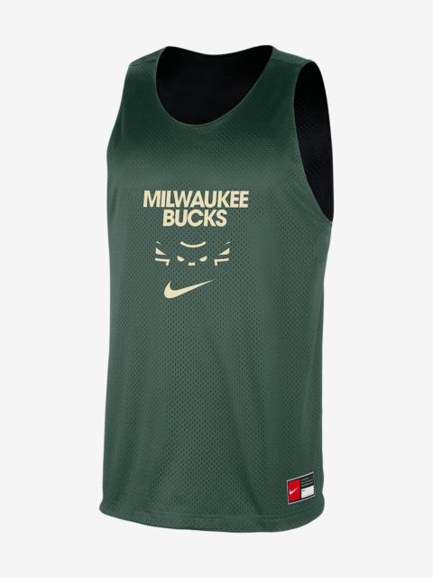 Nike Milwaukee Bucks Courtside Men's Nike NBA Mesh Practice Jersey