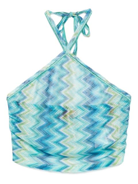 Missoni zigzag-motif top