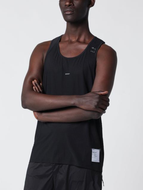 SATISFY Black breathable Space-O tank top