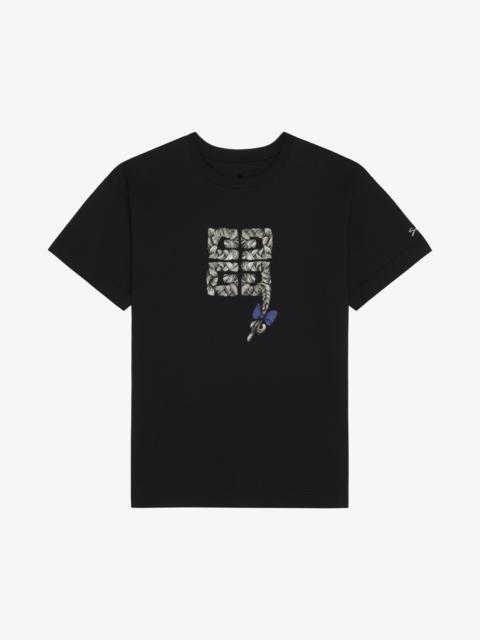 Givenchy T-SHIRT IN COTTON WITH 4G BRAID PRINT