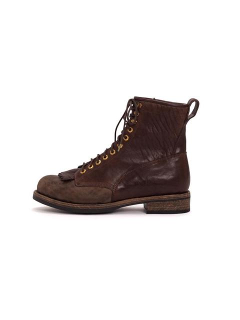 visvim DUNSON BOOTS-FOLK DK.BROWN