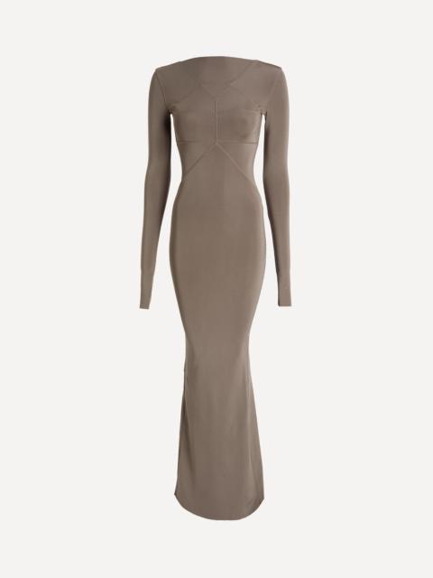 Rick Owens Temple Stretch Tulle Gown
