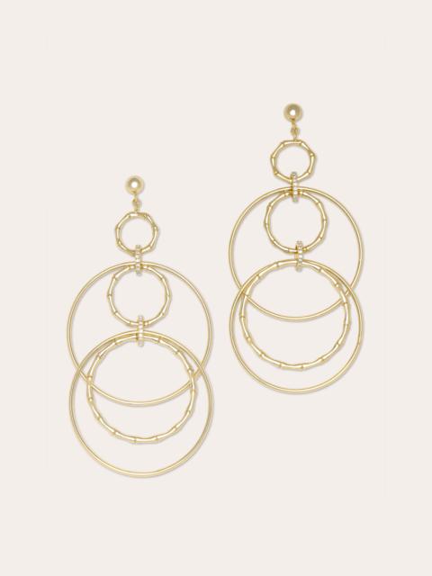 RAMY BROOK Chiara Layered Statement Earrings