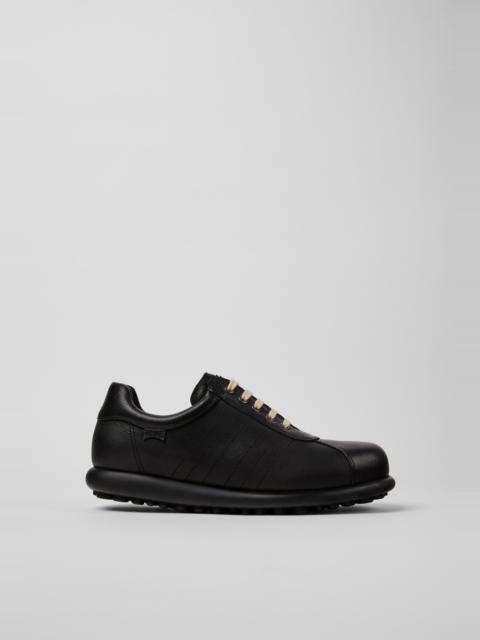 CAMPERLAB Black Vegetable-Tanned Leather Shoes for Men.