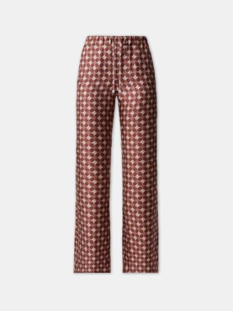 パンツ GIVENCHY GABARDINE FLARE PANTS Givenchy FLARE PANTS IN 4G JACQUARD | REVERSIBLE